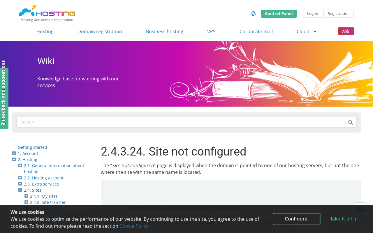 Screenshot of hosting.xyz