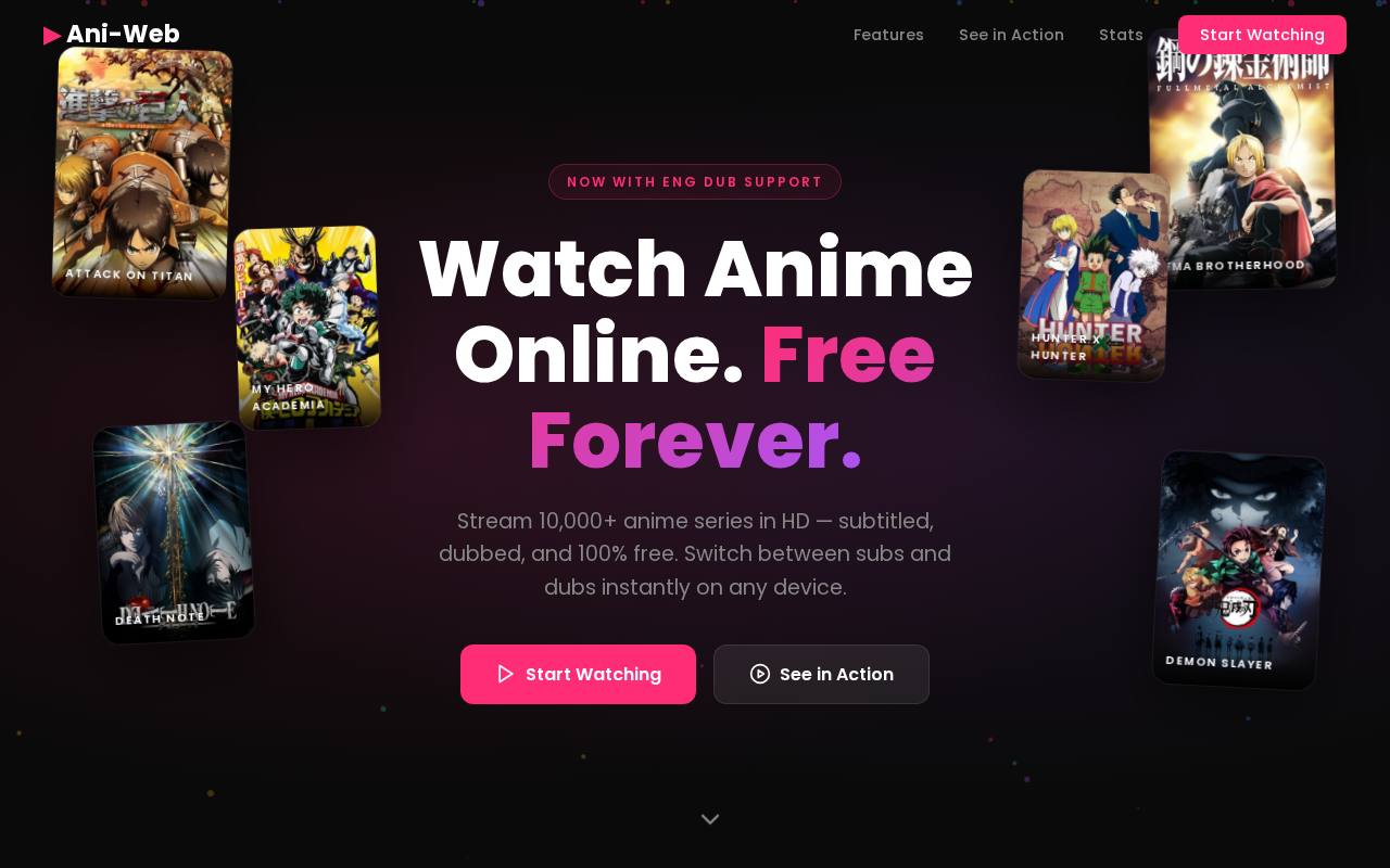 Screenshot of aniweb.online