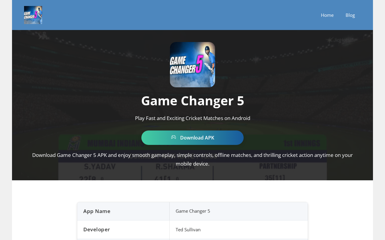 Screenshot of gamechanger-5.com
