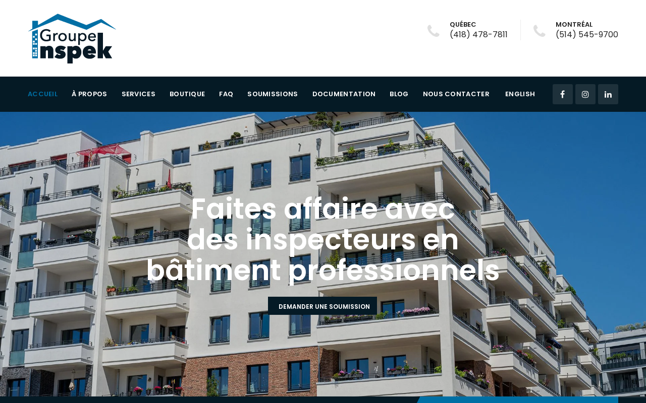 Screenshot of groupeinspek.com