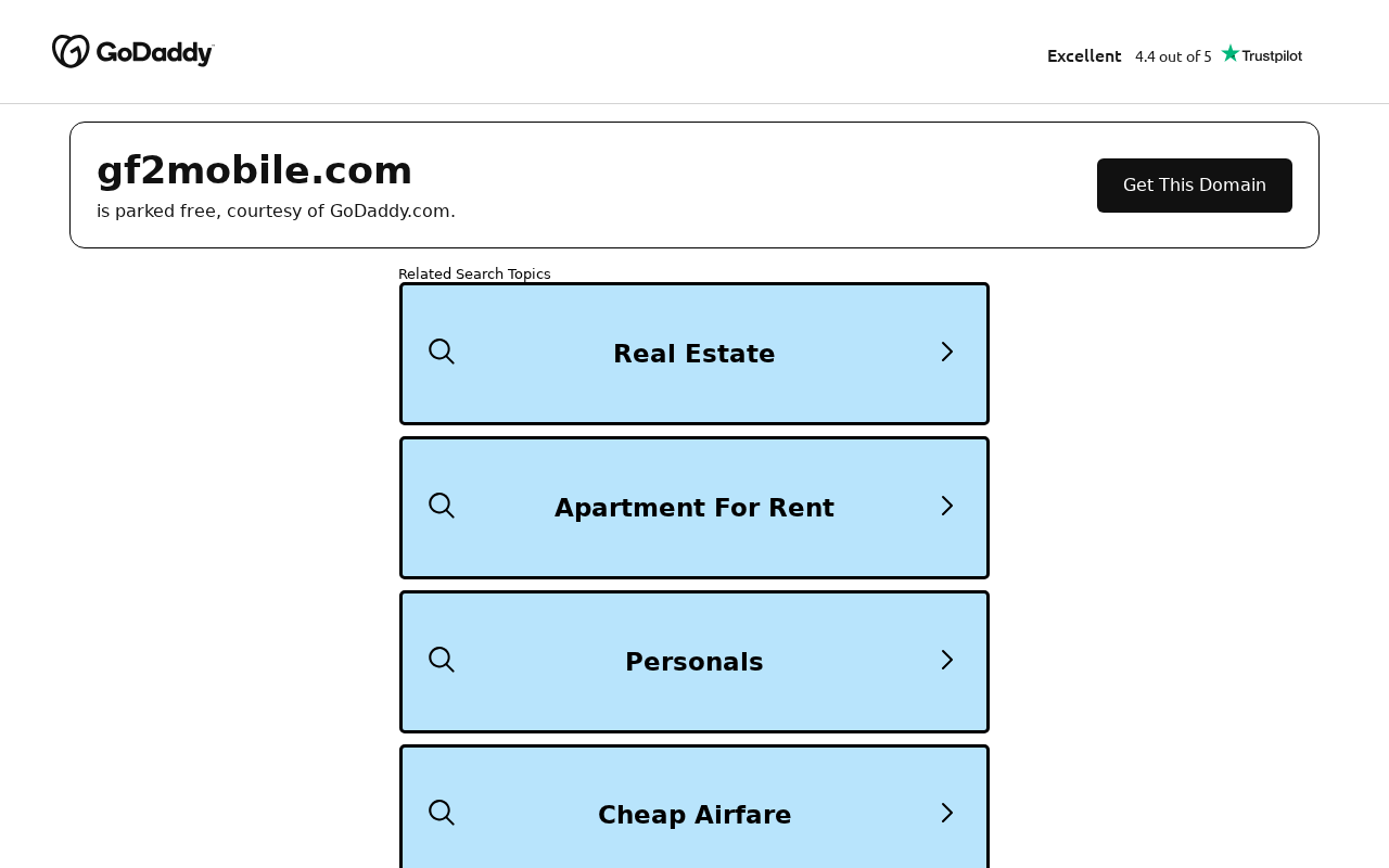 Screenshot of gf2mobile.com