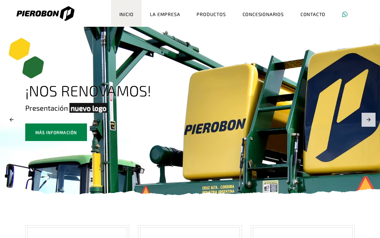 Screenshot of pierobon.com.ar