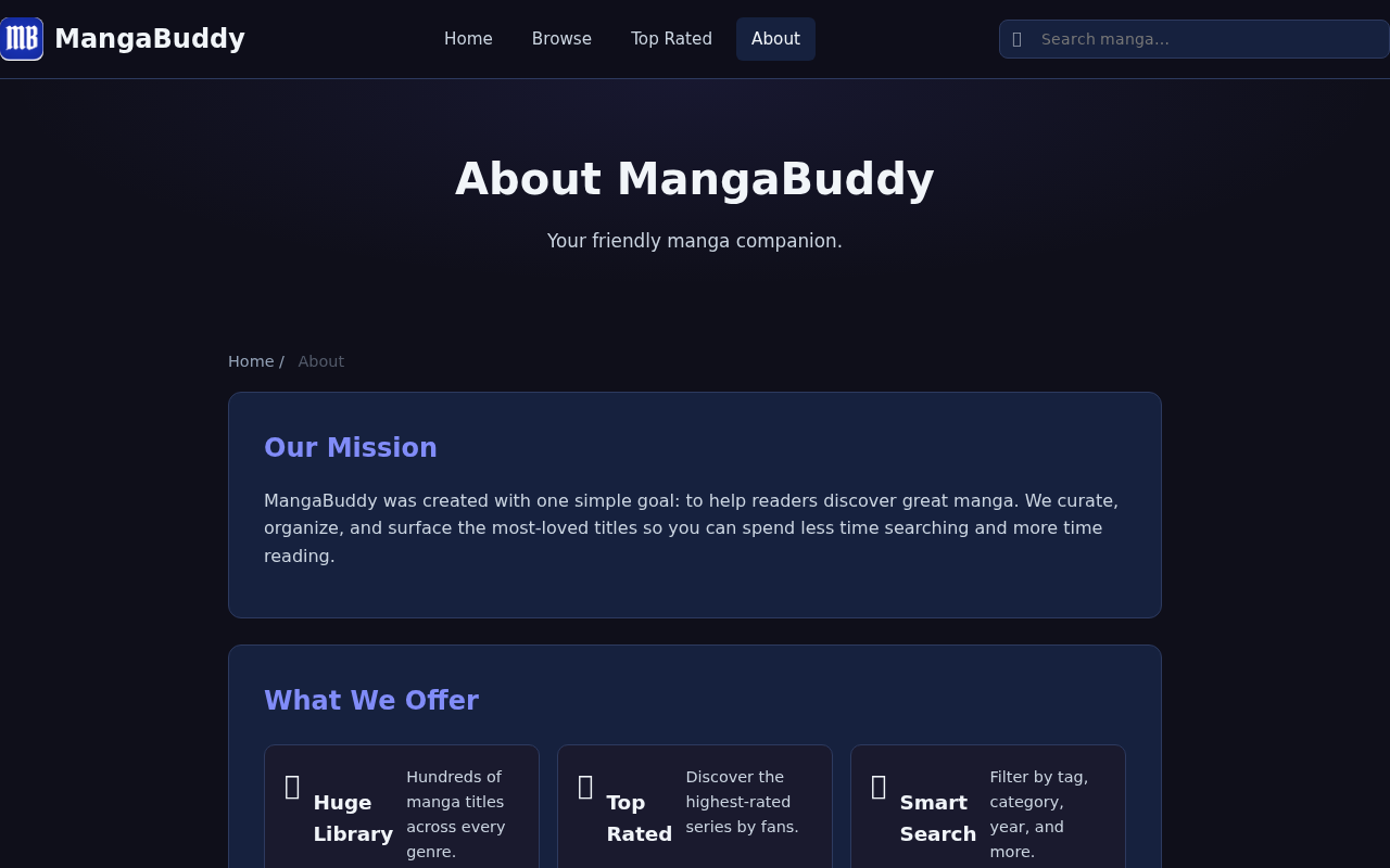 Screenshot of mangabuddyyy.com