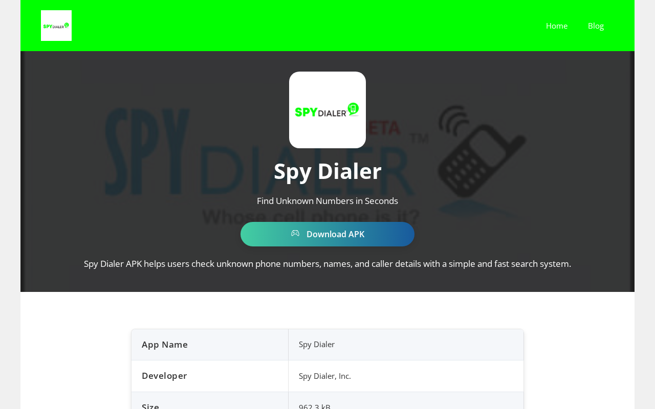 Screenshot of spydialerapk.com