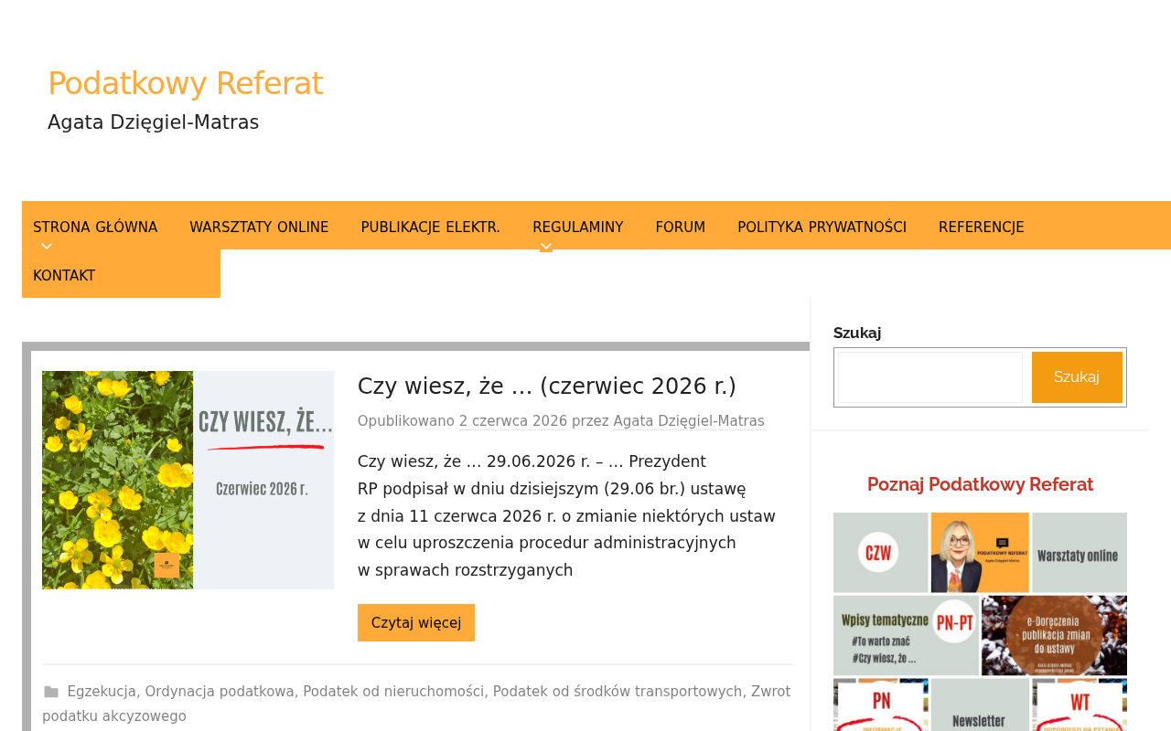 Screenshot of archiwum.podatkowyreferat.online