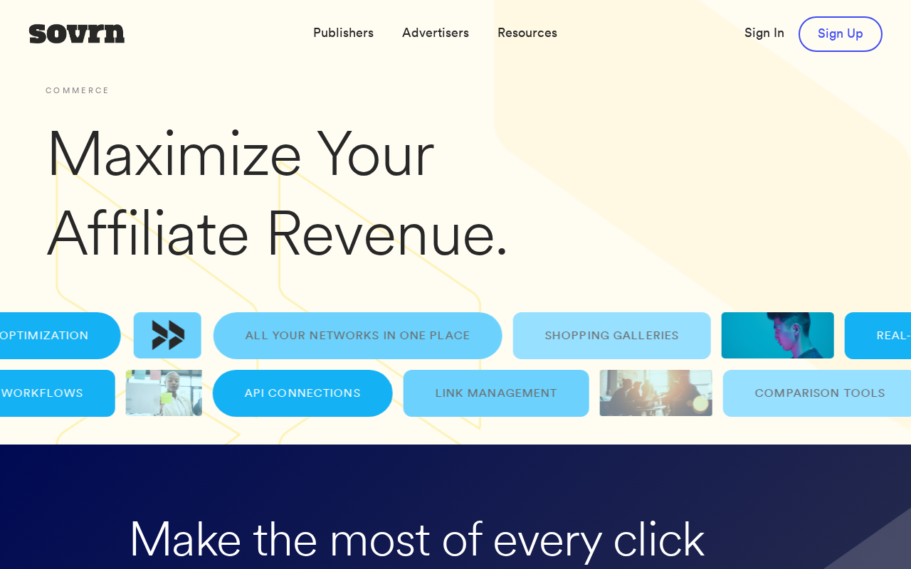 Screenshot of viglink.com