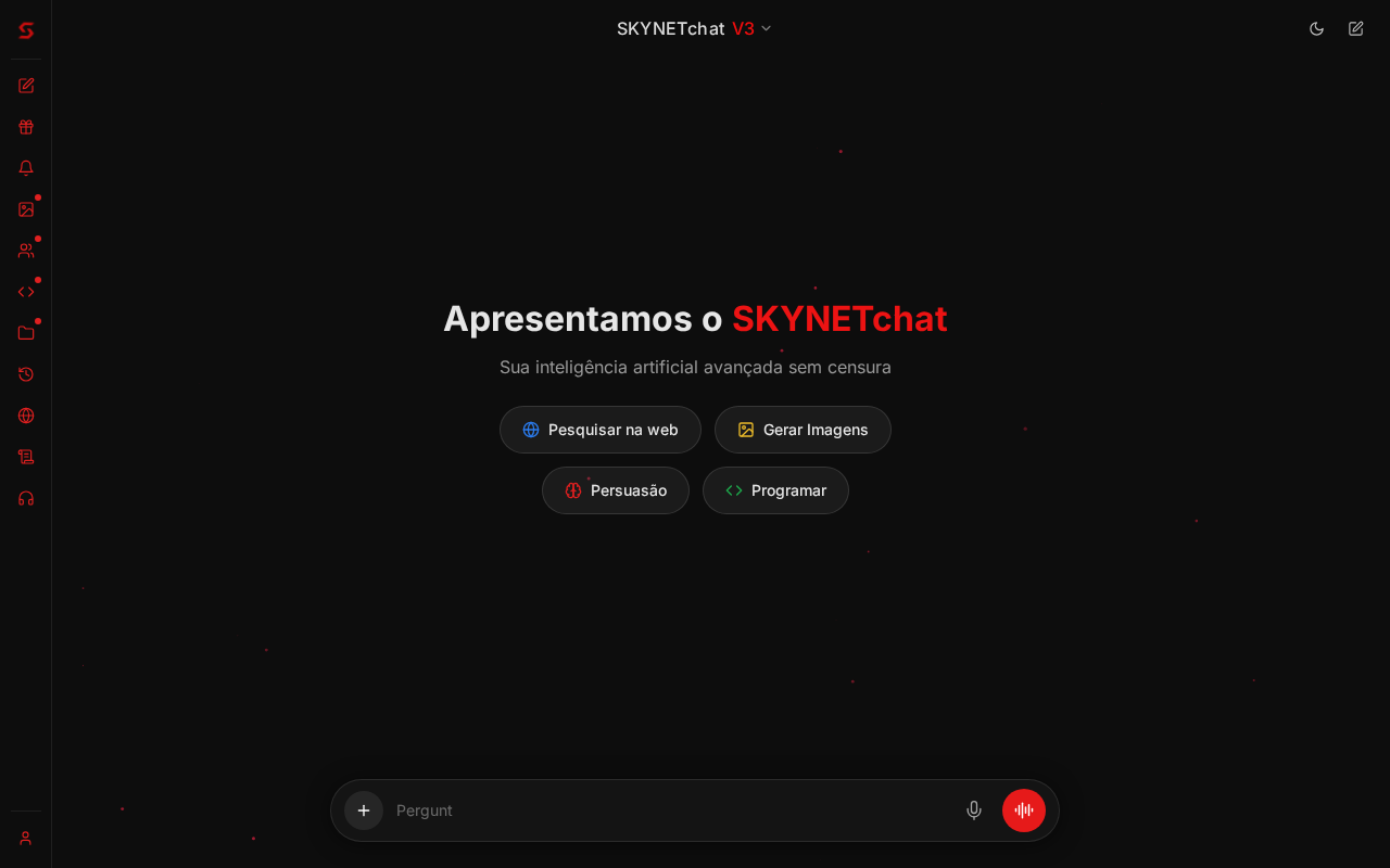 Screenshot of skynetchat.net