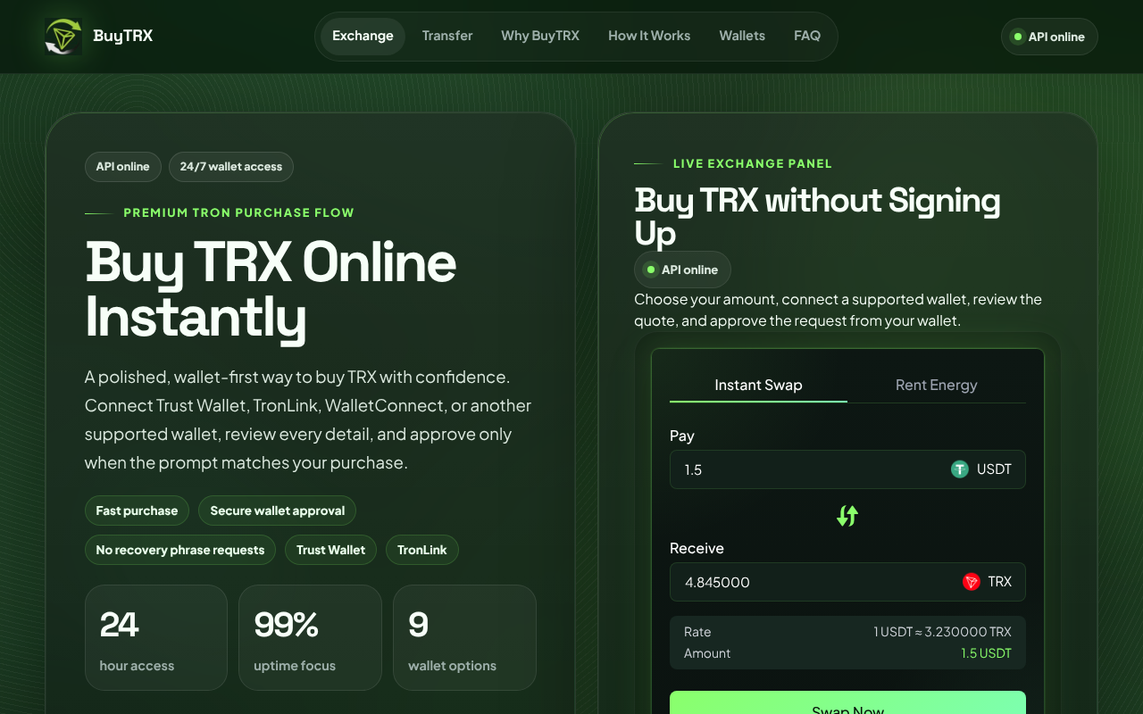 Screenshot of ttrx.org