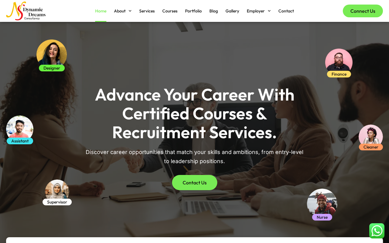 Screenshot of nsdynamicdreams.com