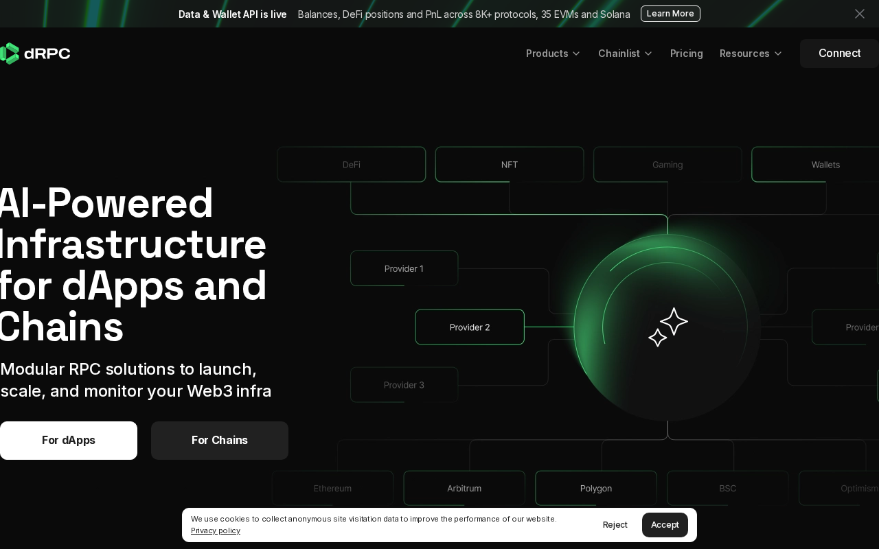 Screenshot of drpc.org