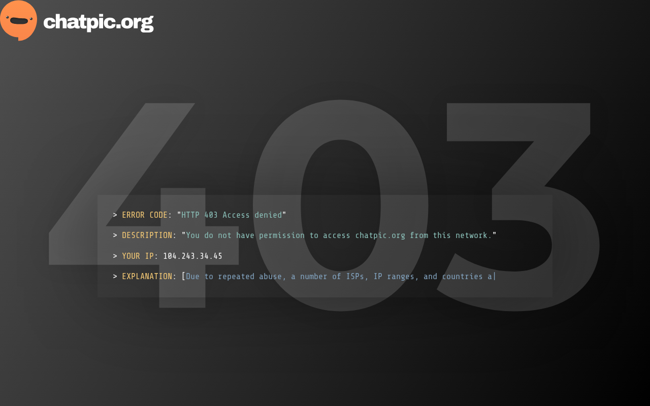 Screenshot of chatpic.org