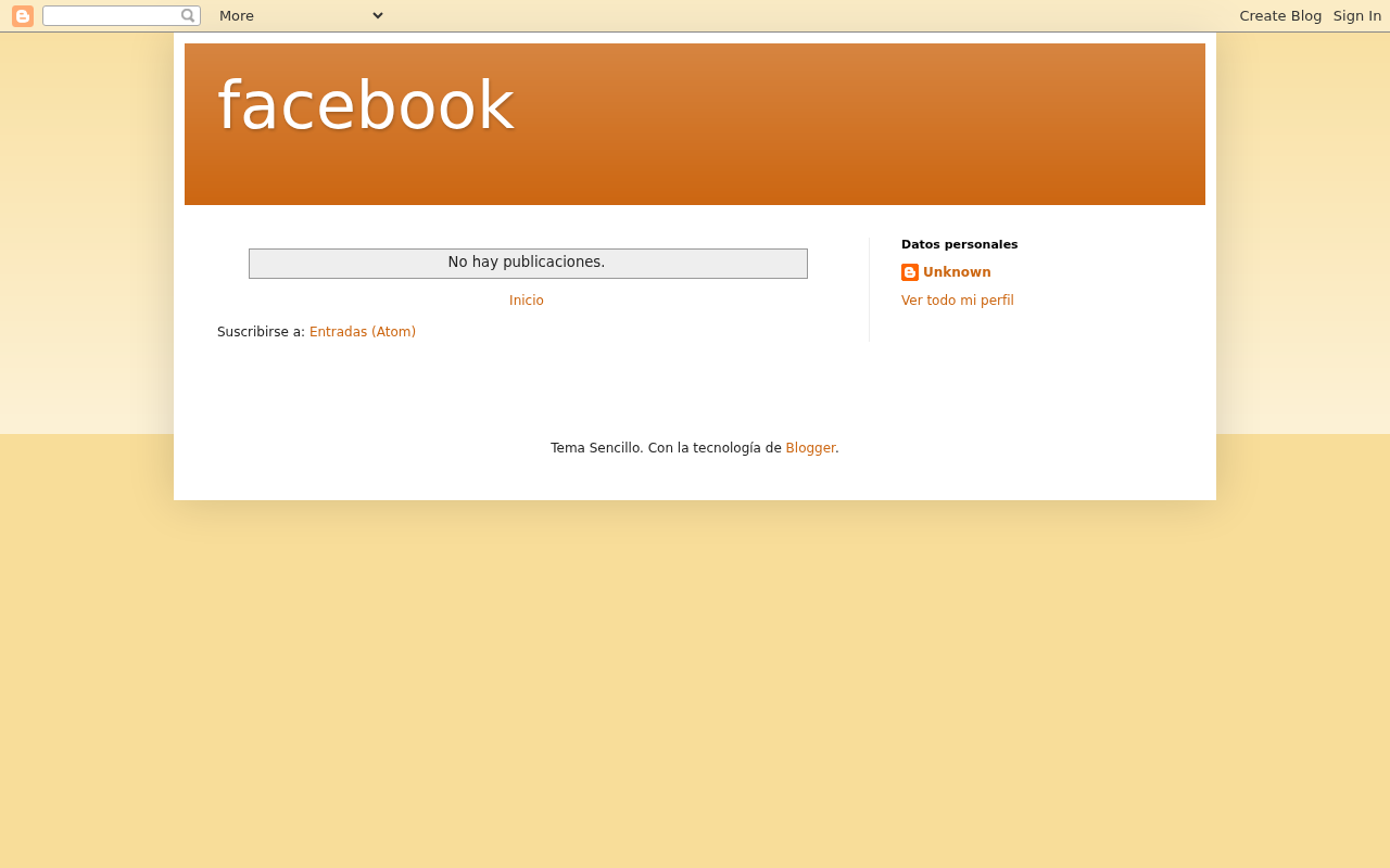 Screenshot of pe-facebook.blogspot.com