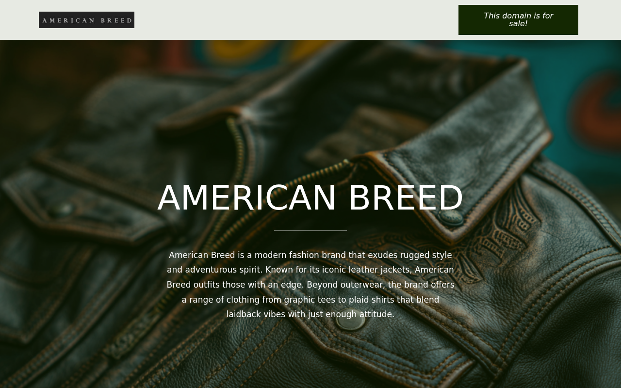 Screenshot of americanbreed.shop