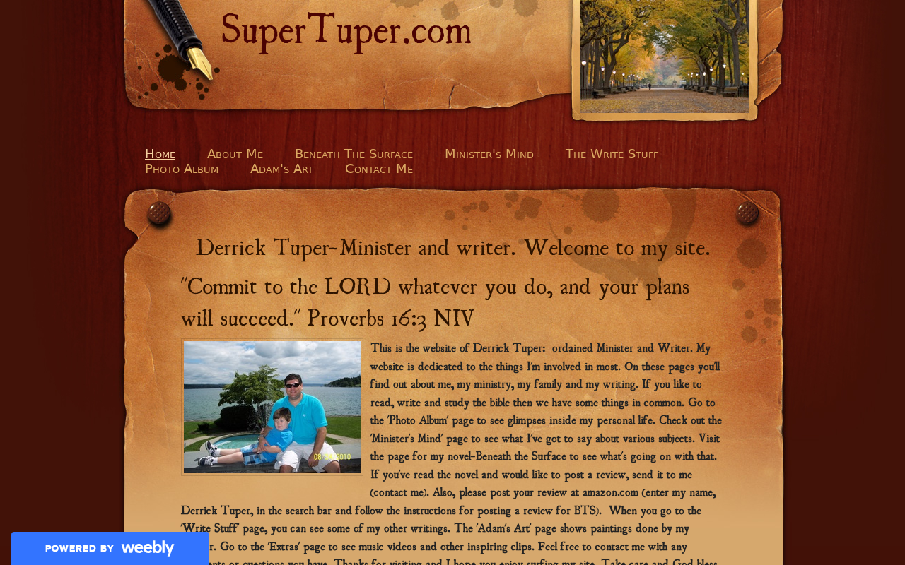 Screenshot of supertuper.com