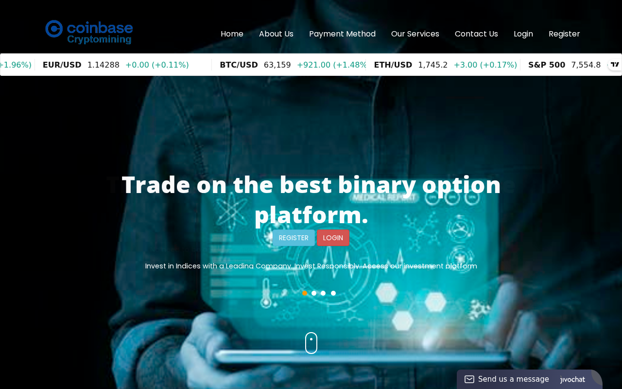 Screenshot of cbasemining.info