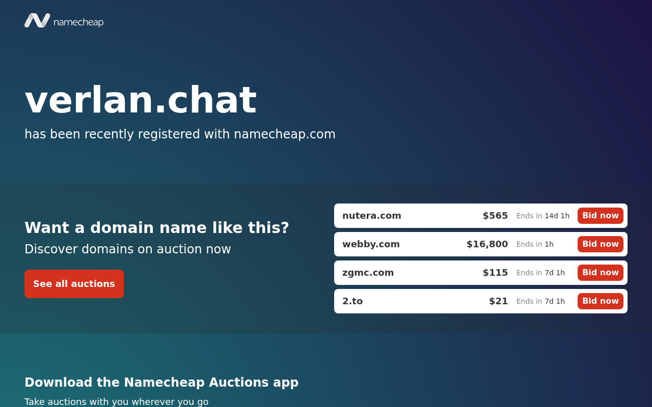 Screenshot of verlan.chat