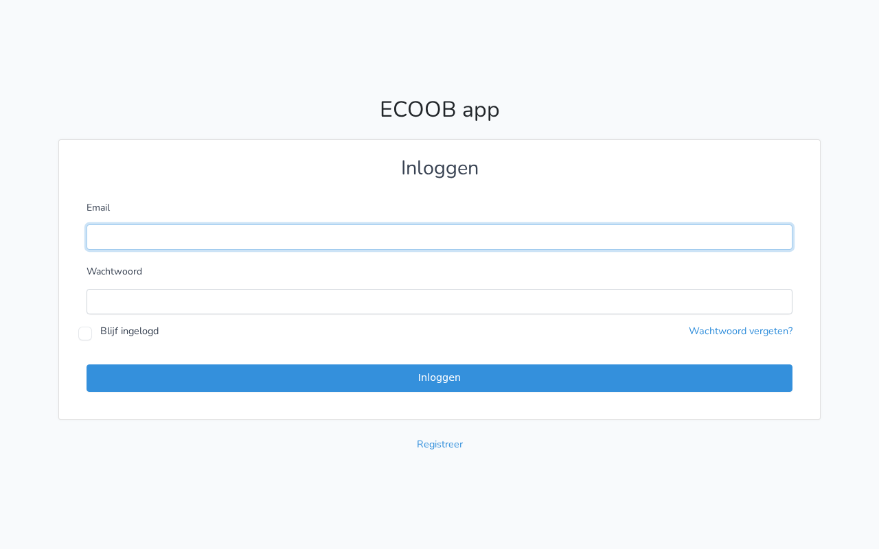 Screenshot of app.ecoob.be