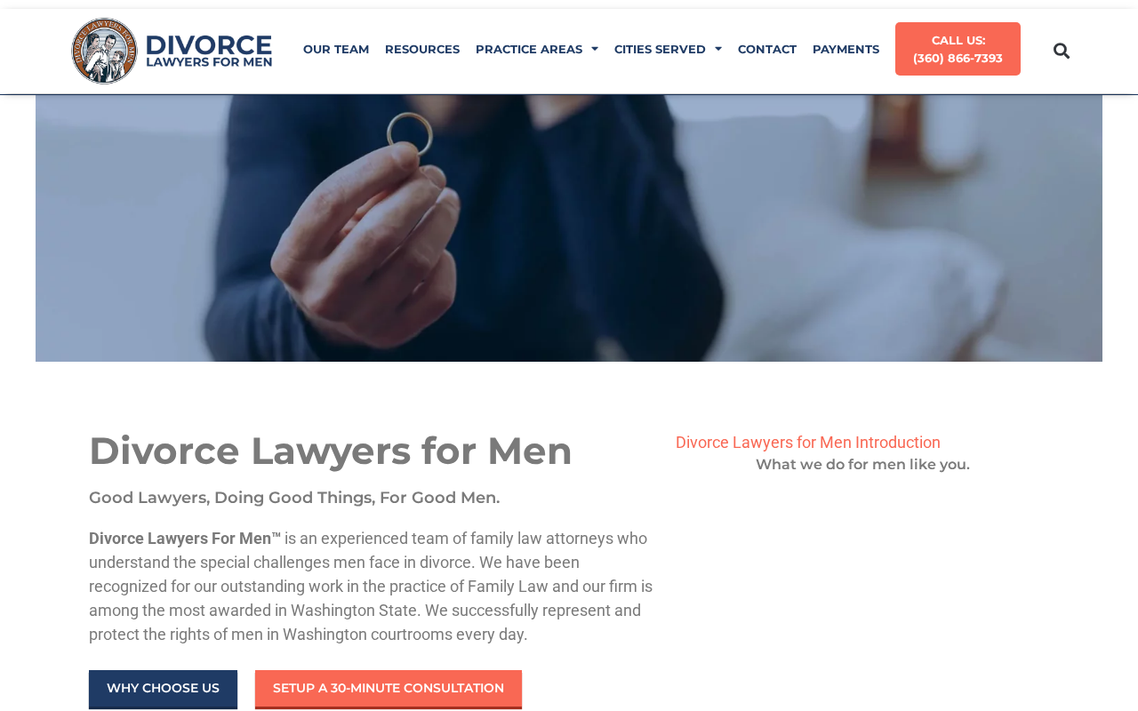 Screenshot of divorcelawyersformen.com