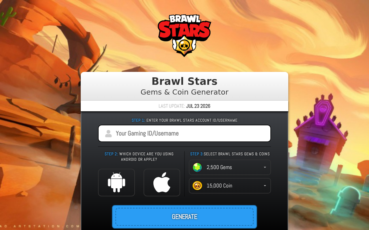 Screenshot of brwlstrs.netlify.app