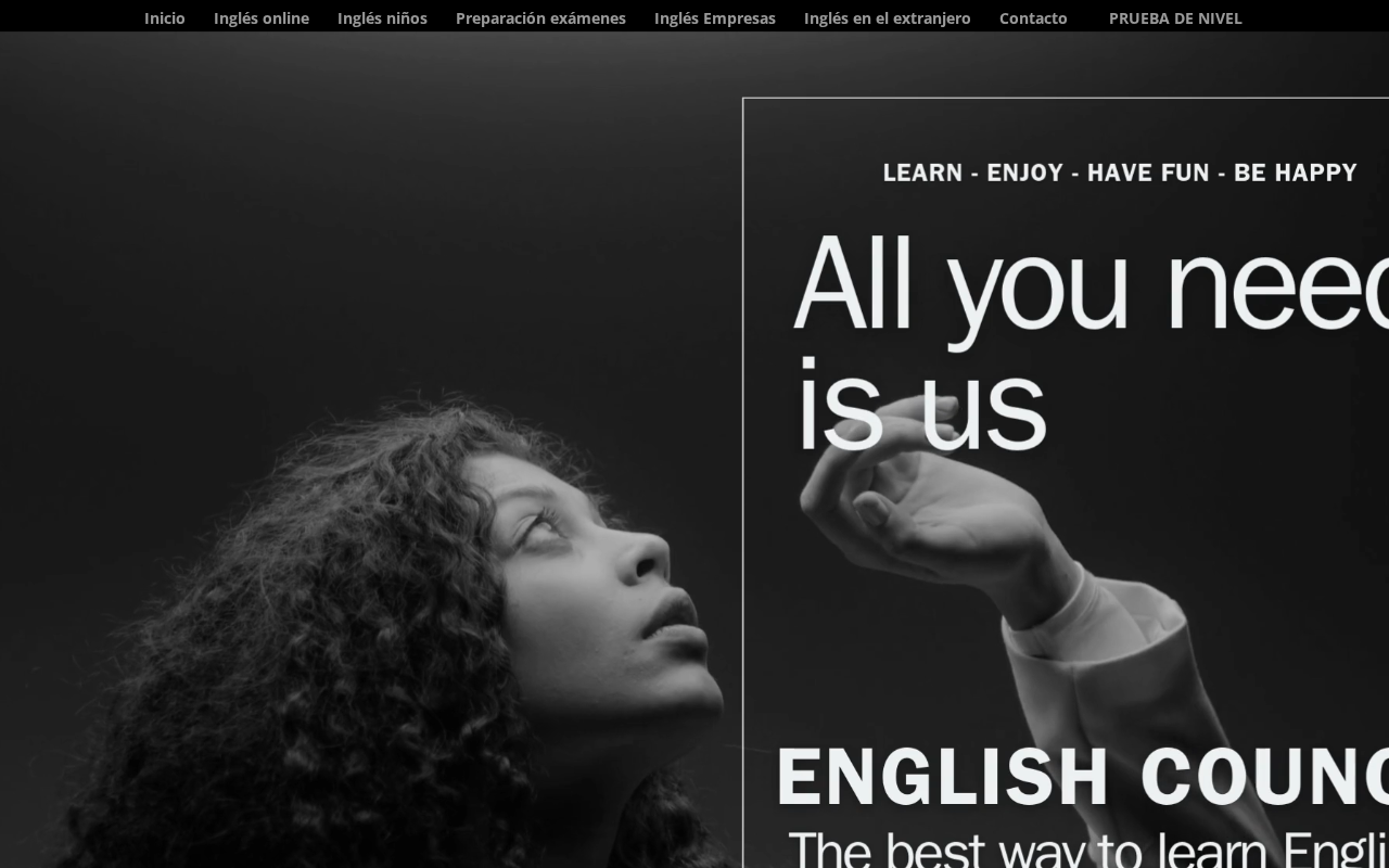Screenshot of englishcouncil.es
