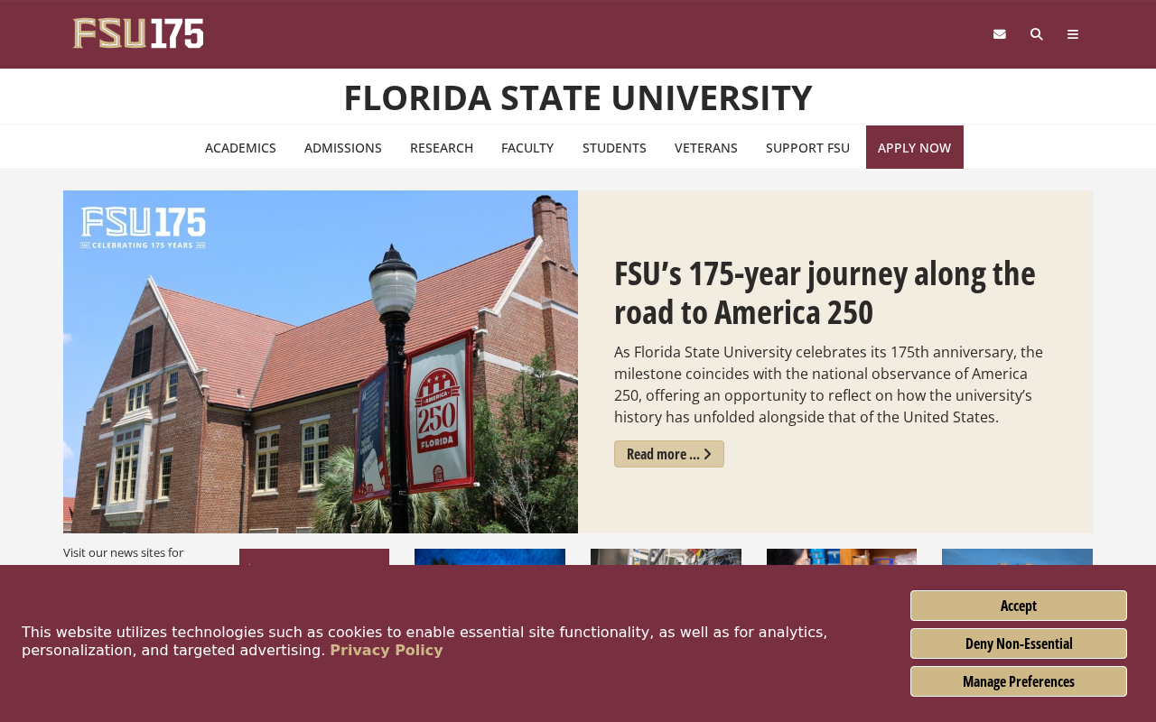 Screenshot of fsu.edu