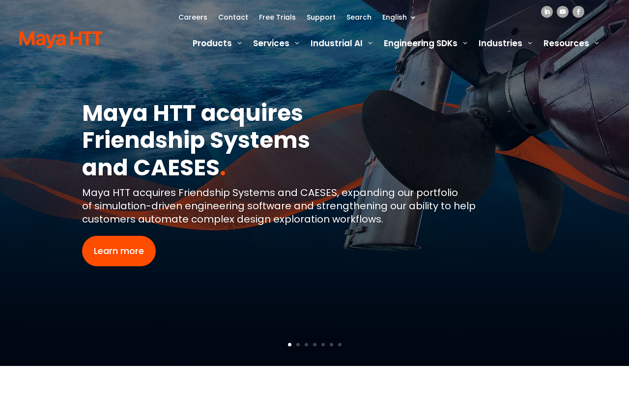 Screenshot of www.mayahtt.com