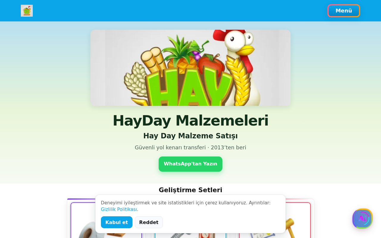 Captured page preview of haydaymalzeme.com