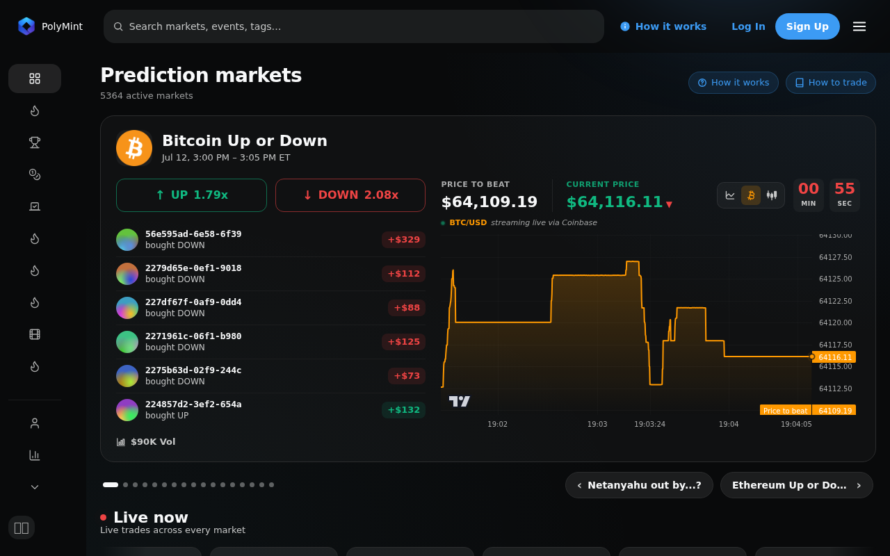 Screenshot of polymint.net
