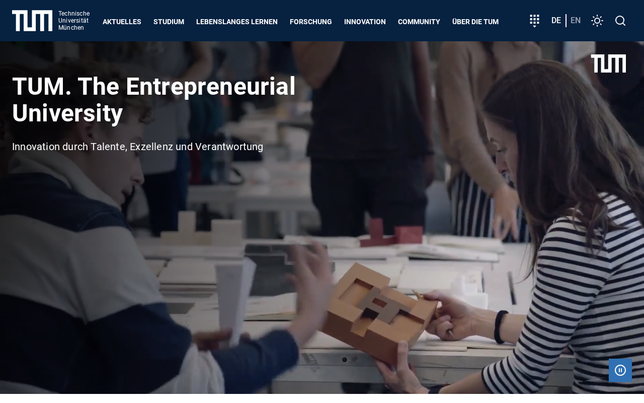 Screenshot of tum.de