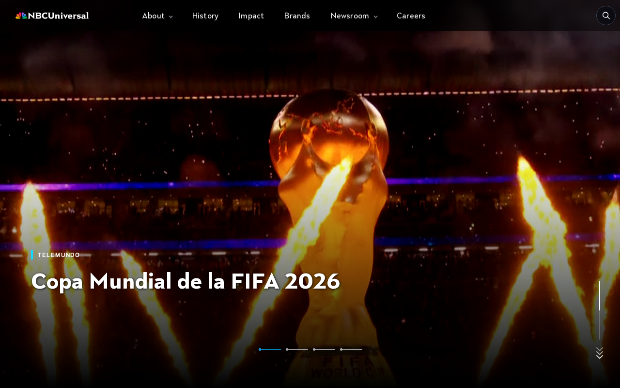 Screenshot of nbcuni.com