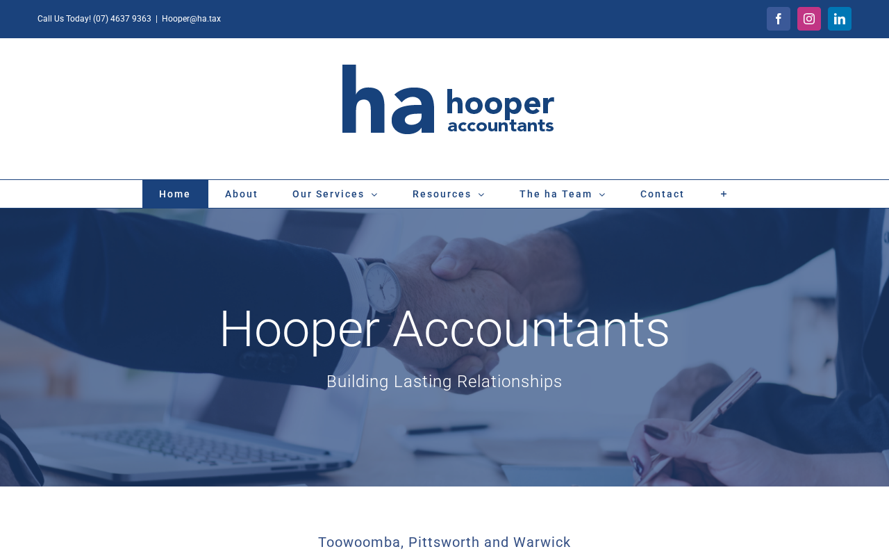 Captured page preview of hooperaccountants.com.au