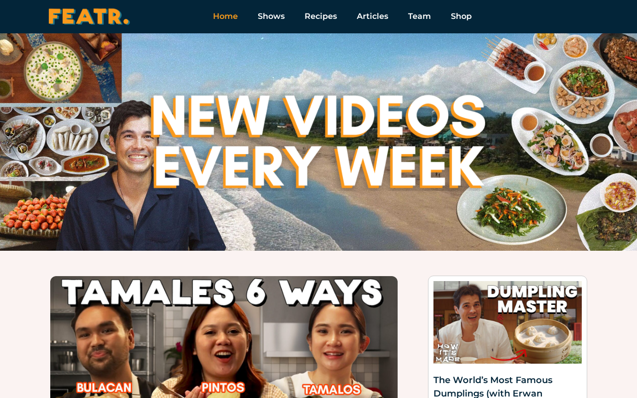 Screenshot of featrmedia.com