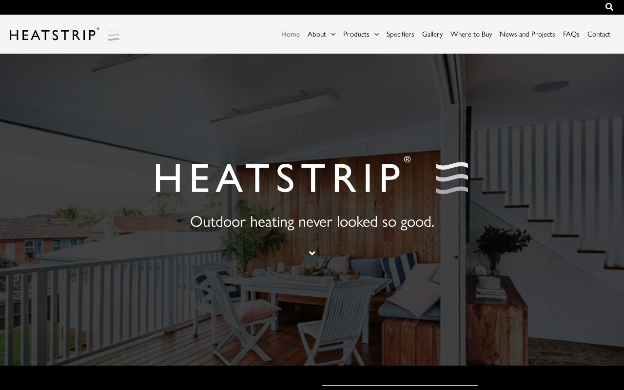 Screenshot of heatstrip.com.au