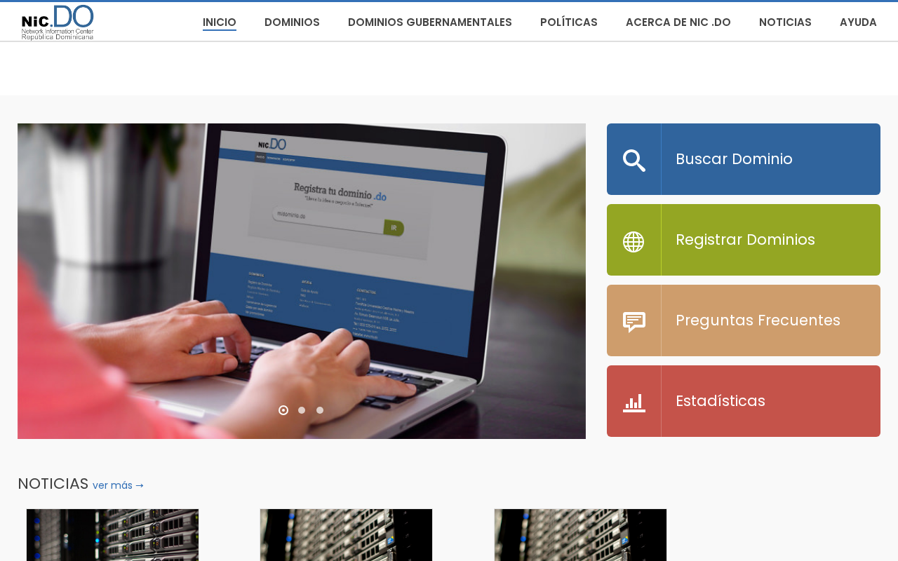 Screenshot of nic.do