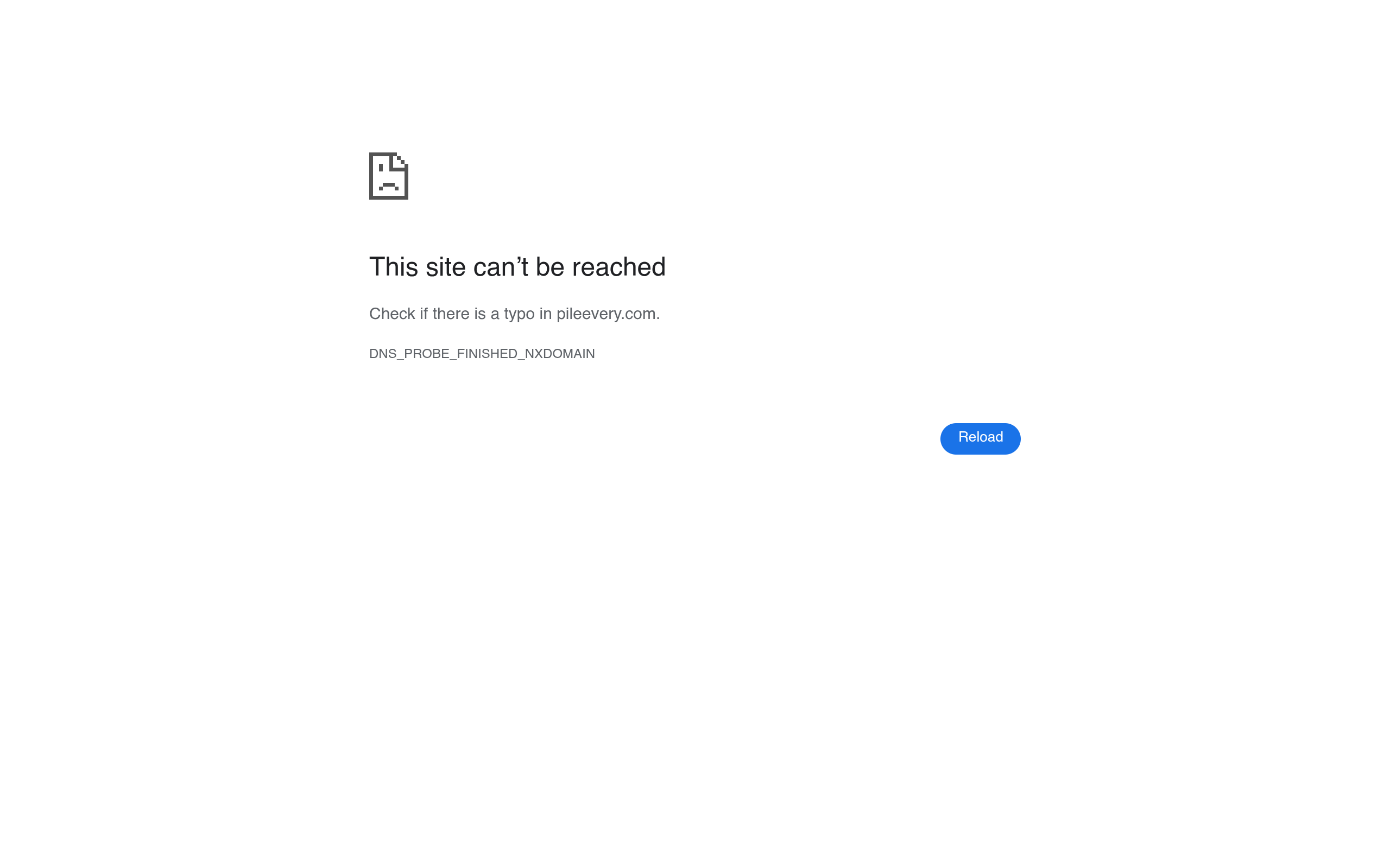 Screenshot of pileevery.com