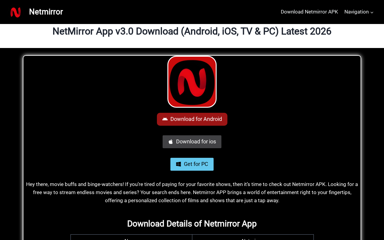 Screenshot of netmirrors.org