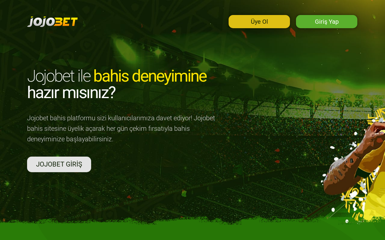 Screenshot of giris.jojobet.com