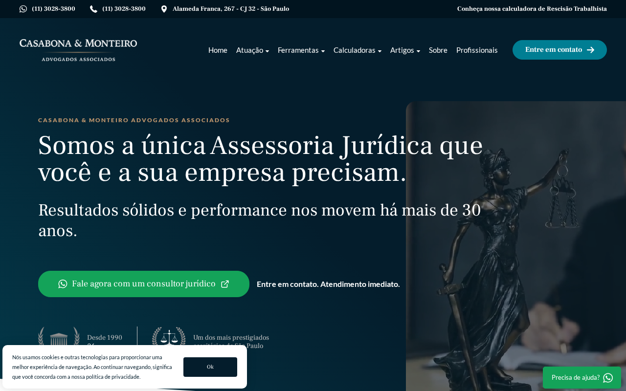 Screenshot of cm.adv.br