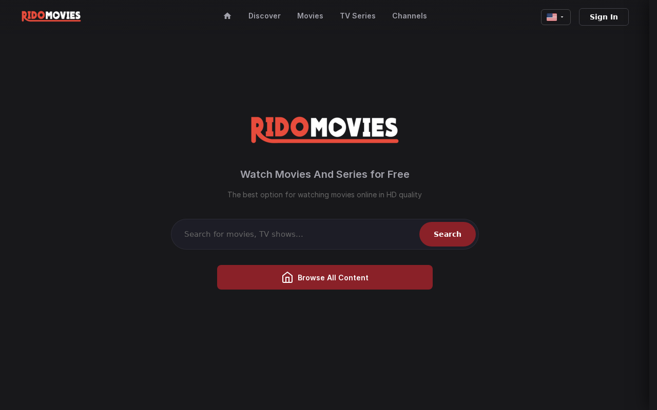 Screenshot of ridomovies.su