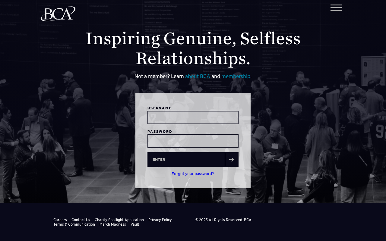 Screenshot of bcaproud.com