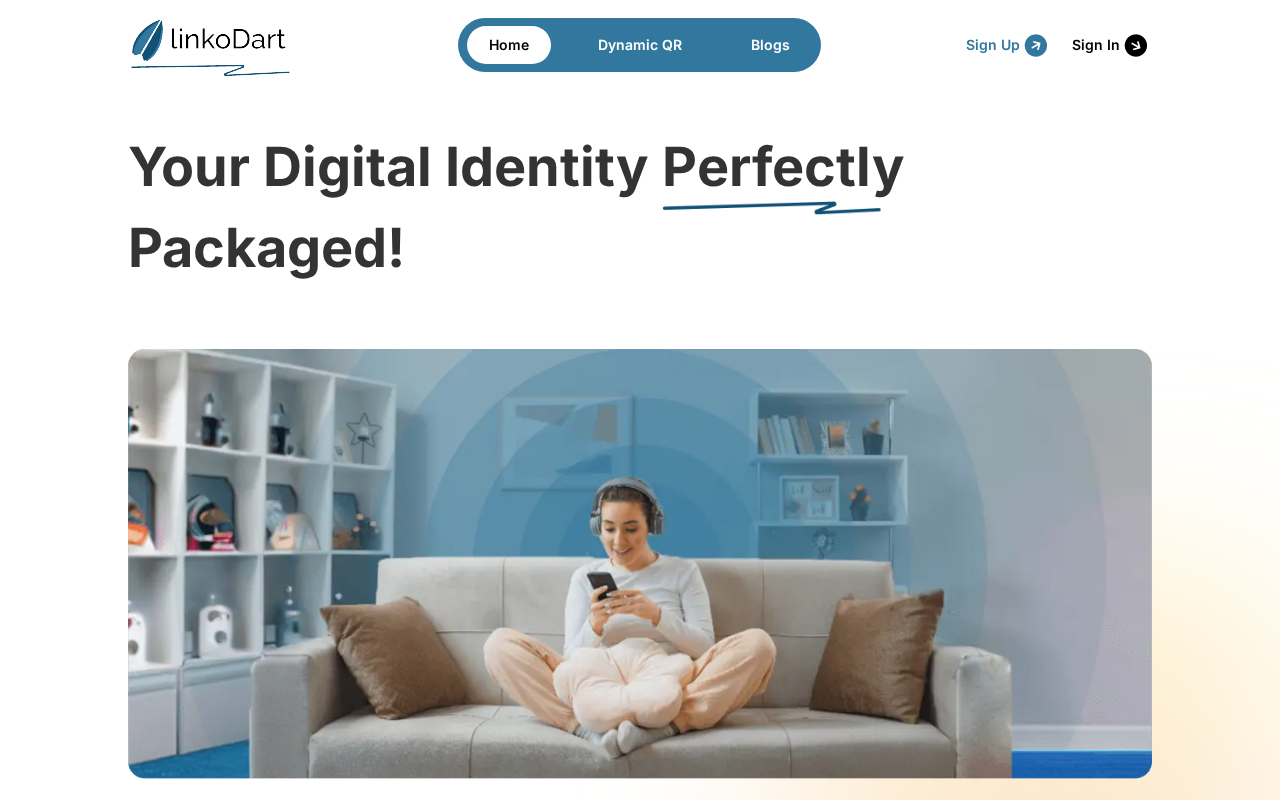 Screenshot of linkodart.com