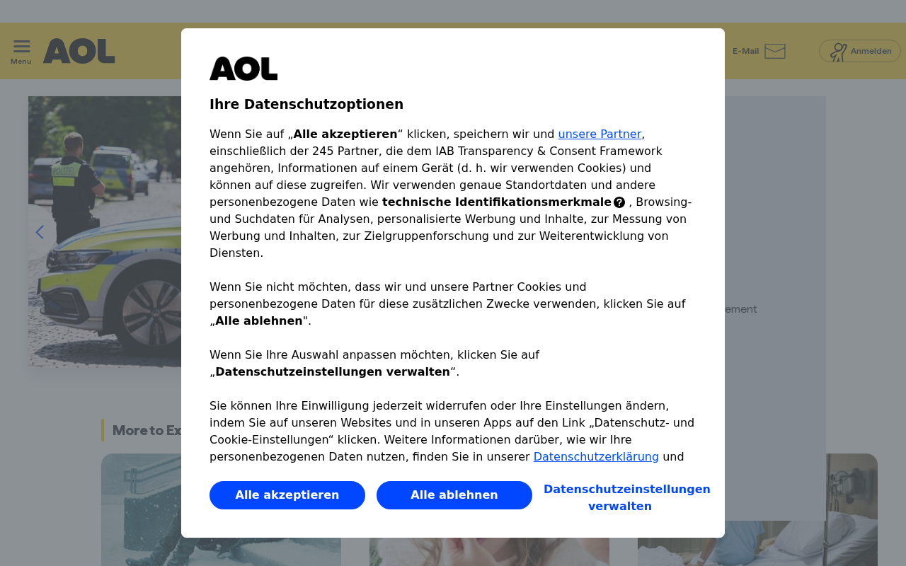 Screenshot of aol.de