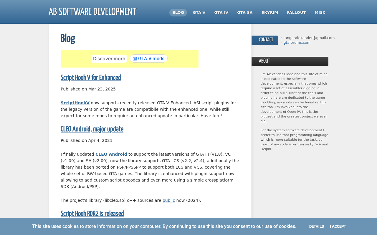 Screenshot of dev-c.com