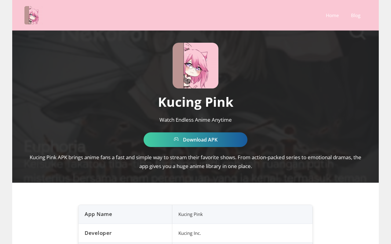 Screenshot of kucingpink.org