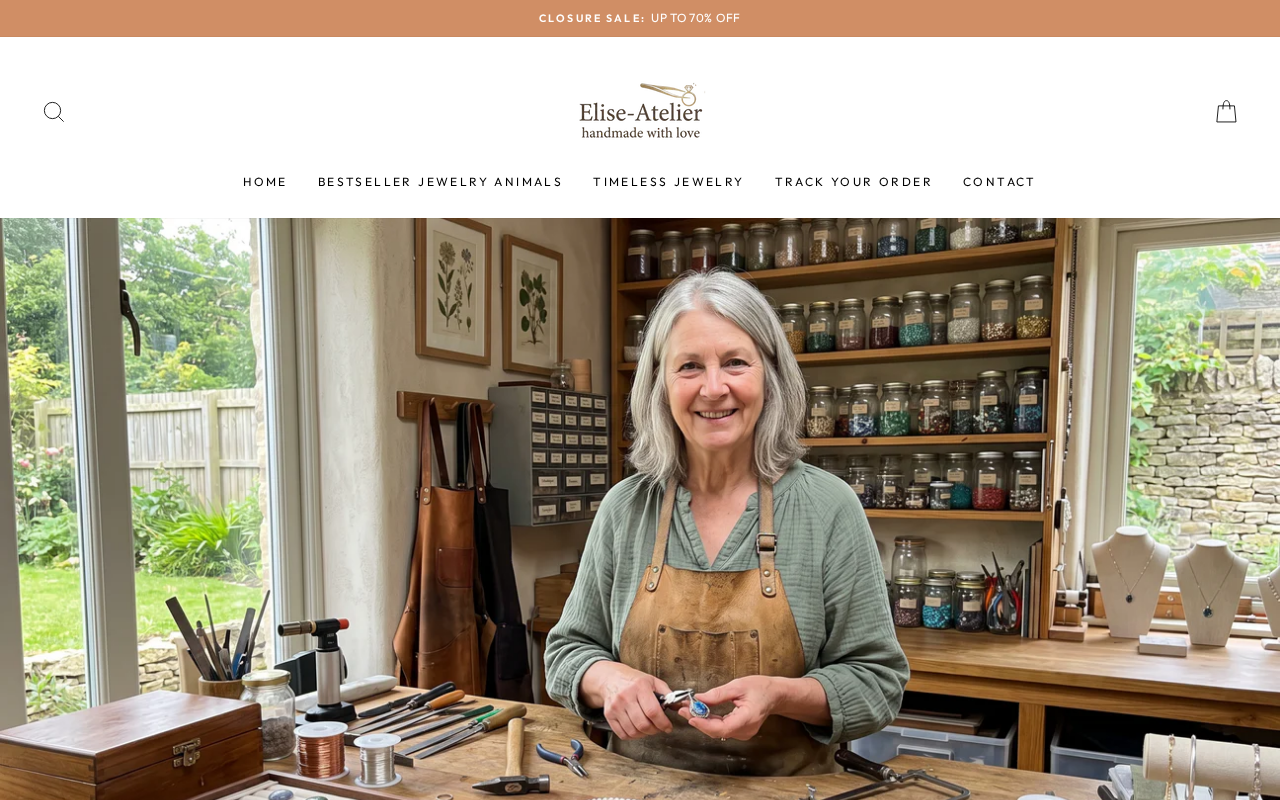 Screenshot of elise-atelier.com