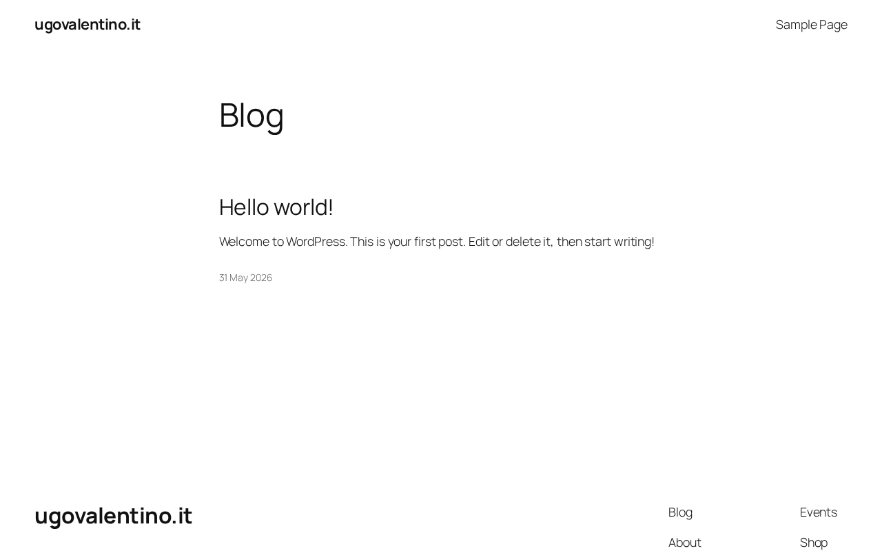 Screenshot of ugovalentino.it