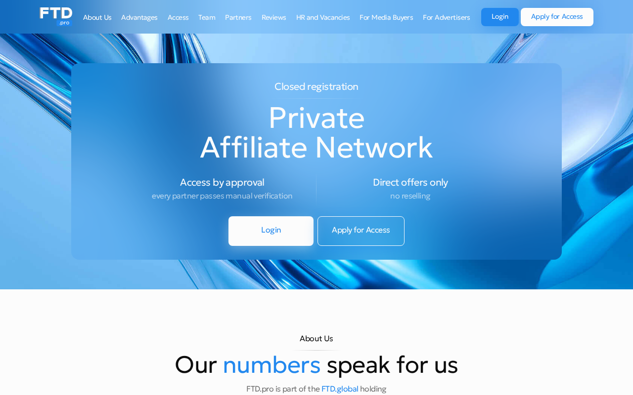 Screenshot of ftd.pro