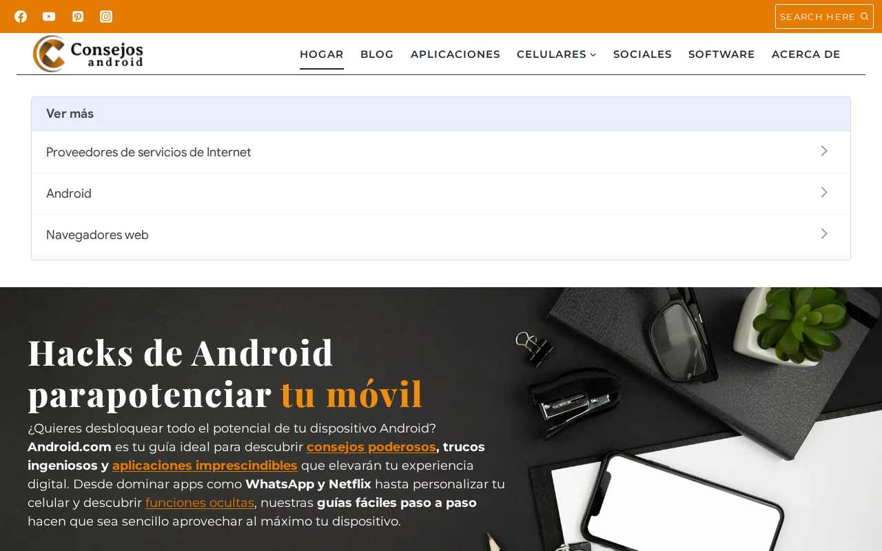 Screenshot of androidconsejos.mx