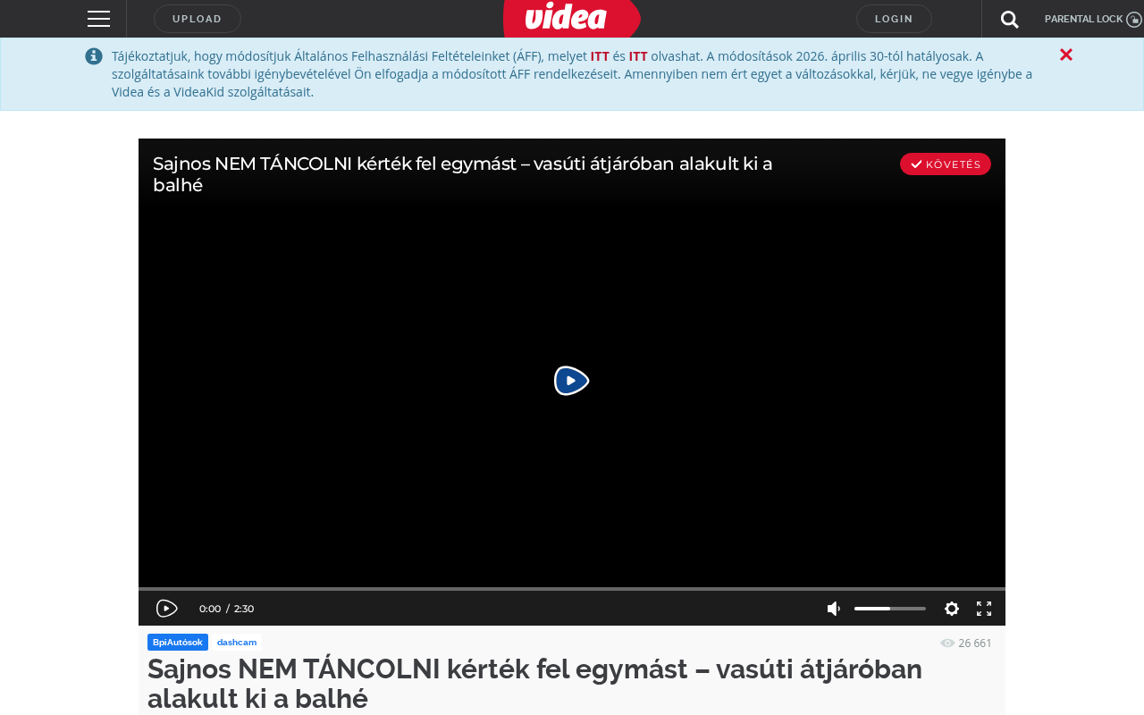 Screenshot of videa.hu