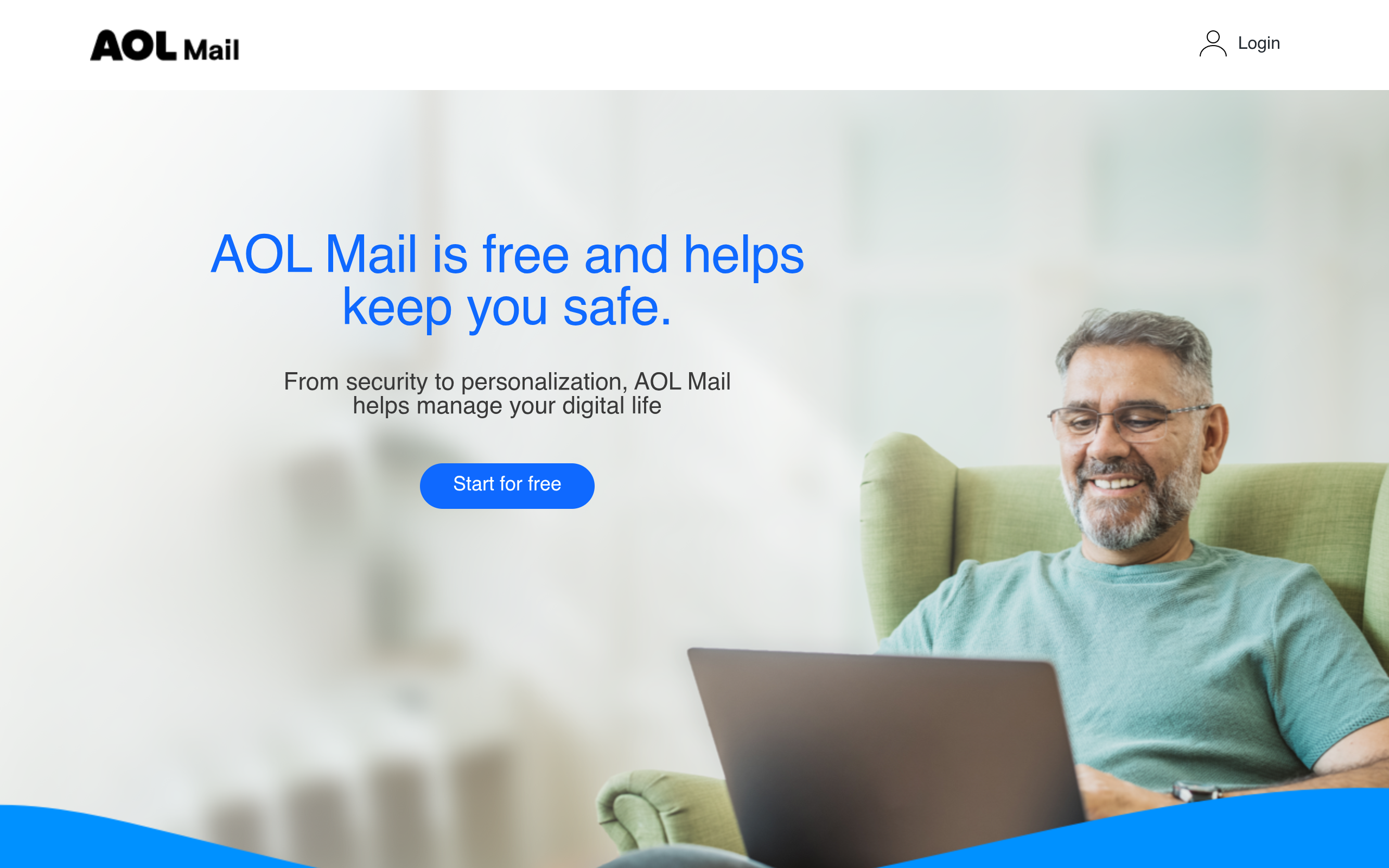 Screenshot of mail.aol.com